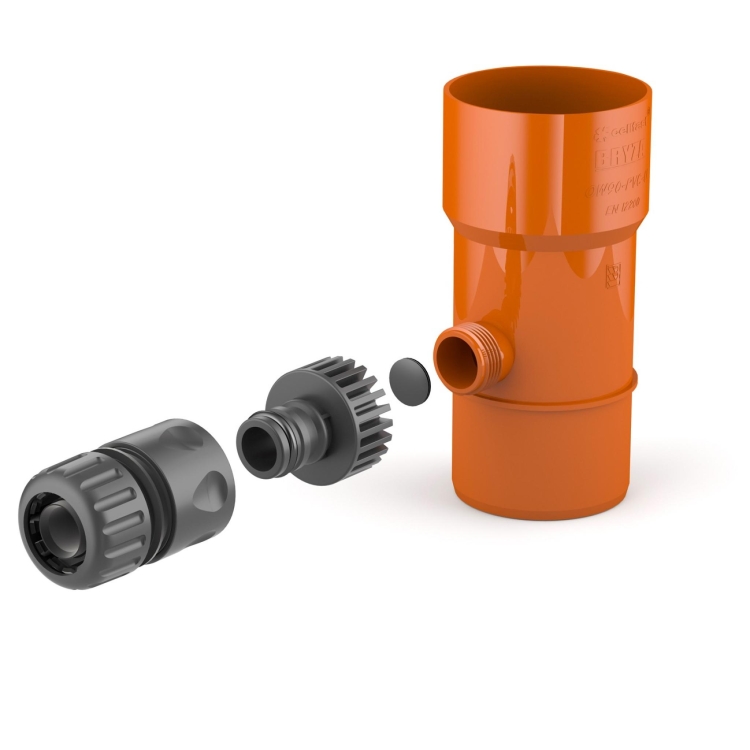 BRYZA PVC Sediment trap 90 mm brick | Plastový okapový systém BRYZA PVC BRYZA PVC Sediment trap 90 mm brick | Plastový okapový systém BRYZA PVC