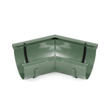 Narożnik zewnętrzny na wymiar BRYZA PVC 75 mm zielony (RAL 6020) | Plastikowy system rynnowy BRYZA PVC
