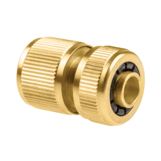 Schnellverbindungsstück - Durchlauf BRASS 1/2"