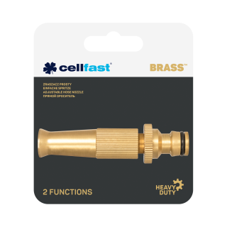 Adjustable hose nozzle BRASS