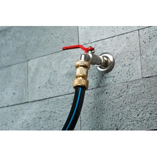 Rychlospojka na hadici - průtok vody BRASS 3/4“