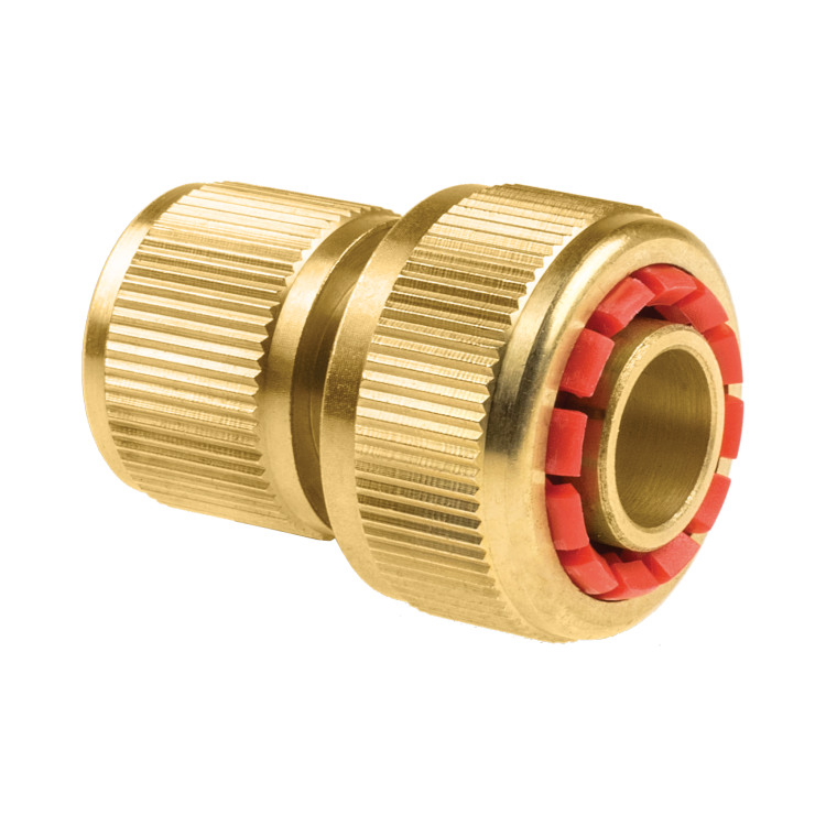 Hose quick connector - stop BRASS 3/4"