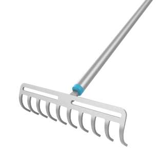 Universal metal rake - narrow ENERGO