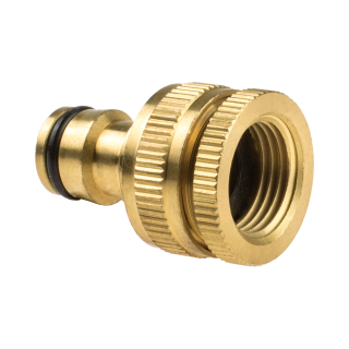 Multi-purpose connector with a female thread BRASS G1/2" - G3/4"