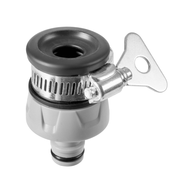 Multi-purpose tap connector with a clamping ring CELLPRO 15 - 19 mm