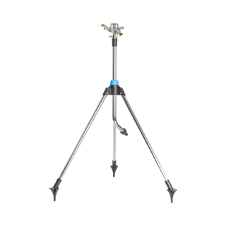 Pulsating sprinkler with adjustable tripod RANGE CELLPRO