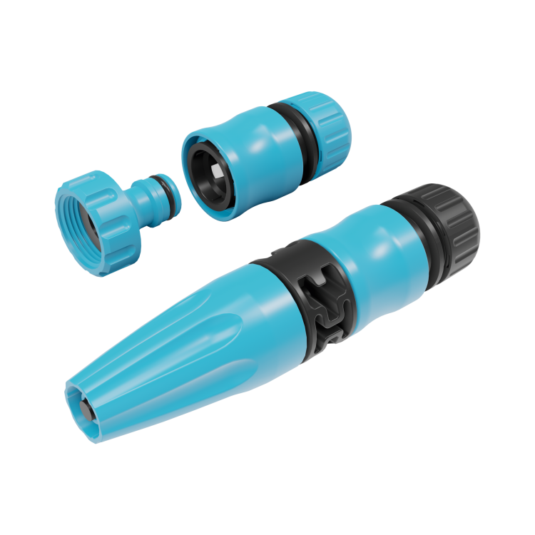 Sada s nastavitelnou hadicovou tryskou BASIC 1/2“ - 5/8“