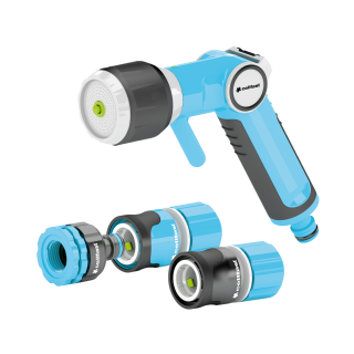 Zestaw ENERGO ze zraszaczem pistoletowym wielofunkcyjnym 1/2" - 5/8"
