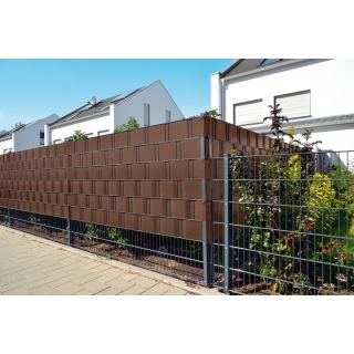 Privacy fence strip -  brown