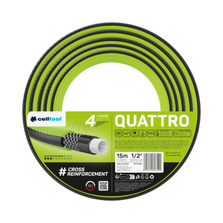 Zahradní hadice QUATTRO 1/2“ 15 m (49,2 ft)