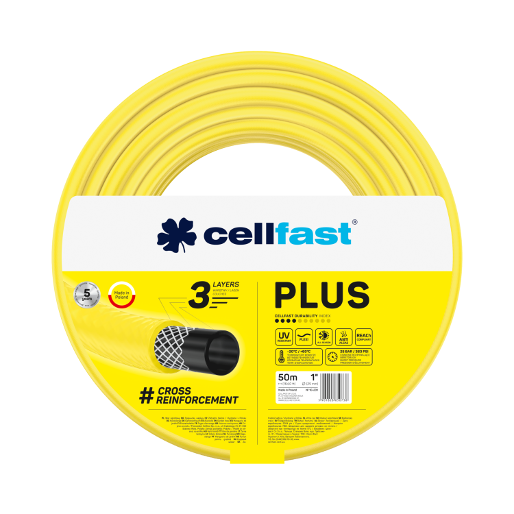 Wąż ogrodowy PLUS 1" 50 m