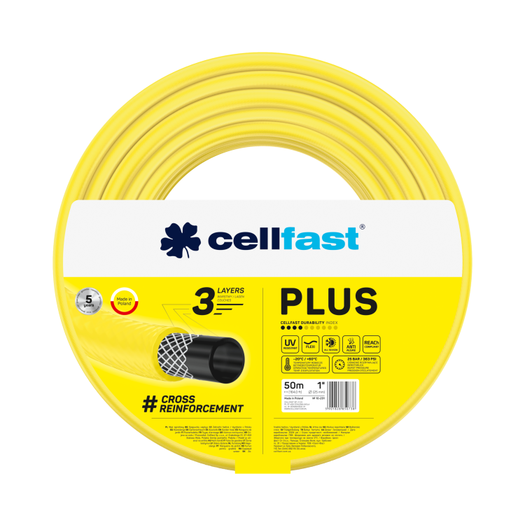 Zahradní hadice PLUS 1“ 50 m (164 ft)