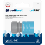 Rýchlospojka na hadicu - prietok vody CELLPRO 1/2“ - 5/8“