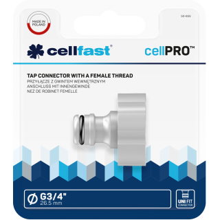 Przyłącze z gwintem wewnętrznym CELLPRO G3/4"