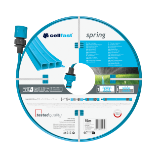 Irrigation hose SPRING 15 m (49.2 ft)