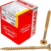 Vrut konstrukční  se zápustnou hlavou TX 4,5X60 (250ks/bal.)