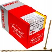 Vrut konstrukční  se zápustnou hlavou TX 6X180 (100ks/bal.)