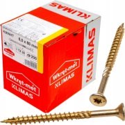 Stavebná skrutka TX 6x80 - so zápustnou hlavou, 100ks/balenie | Kvalitný spojovací materiál