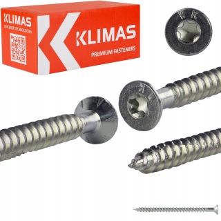 Vrut konstrukční celý závit  se zápustnou hlavou TX 10X550 (25ks/bal.)