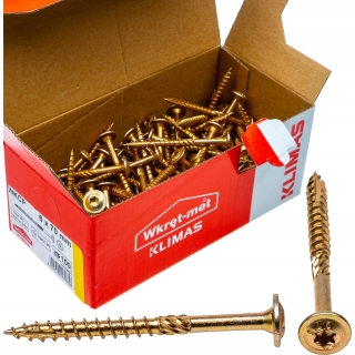 Vrut konstrukční  s talířovou hlavou TX 6X70 (100ks/bal.)