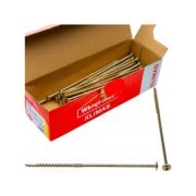 Vrut konstrukční s talířovou hlavou TX 6X260 (100ks/bal.) - Kvalitní a Odolné Šrouby pro Stavbu