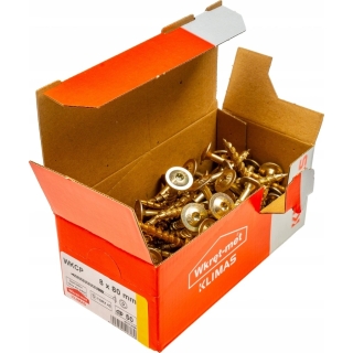 Vrut konstrukční  s talířovou hlavou TX 8X80 (50ks/bal.)