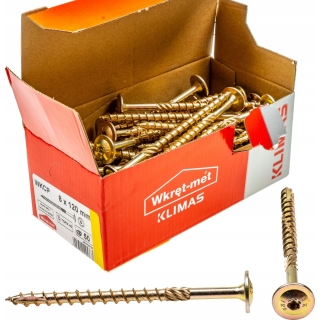 Vrut konstrukční  s talířovou hlavou TX 8X120 (50ks/bal.)