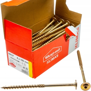 Vrut konstrukční  s talířovou hlavou TX 8X160 (25ks/bal.)