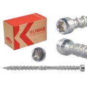 Vysoce Nosné Konstrukční Šrouby 8x335mm – Dvojitý Závit pro Nadkrokevní Izolaci, 50ks/Bal.