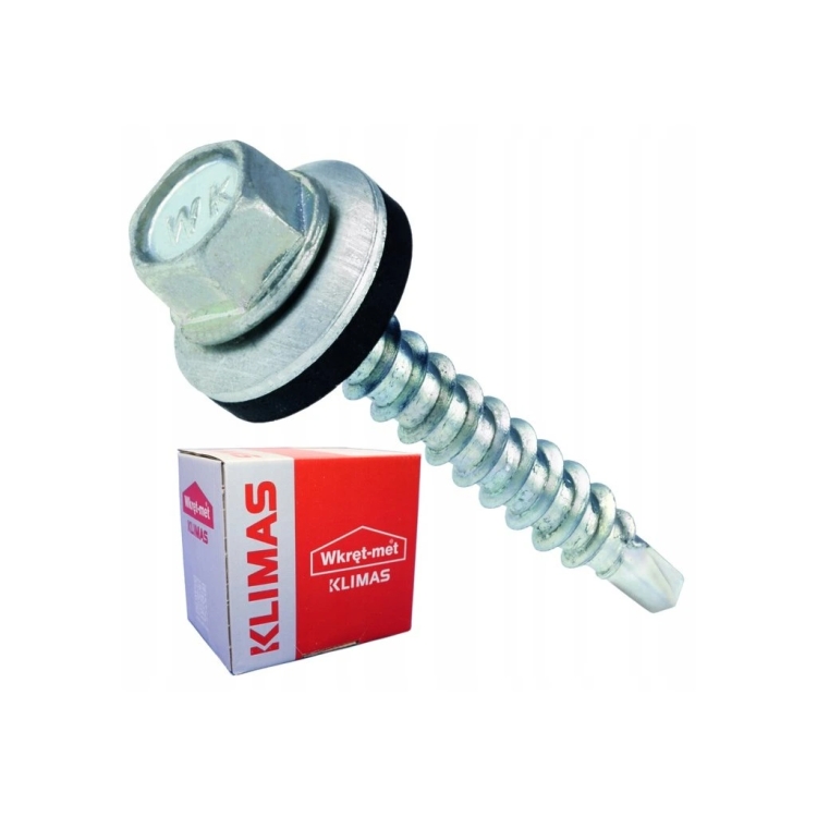 Wkręty farmerskie 4,8×25 mm – czysty ocynk (250 szt.)