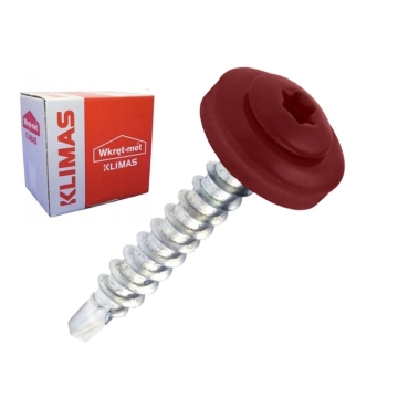 Wkręt farmerski TORX RAL 3011 4,8x35 (250 szt.) | Najlepsza cena online