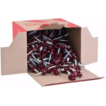 Śruba rolnicza TORX RAL 3005 - 4,8x35, opakowanie 250 sztuk | Wysokiej jakości elementy złączne online