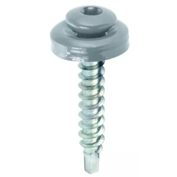 Wkręt farmerski TORX RAL 9006 4.8x35 (250 szt.) | Solidne wkręty dla budownictwa
