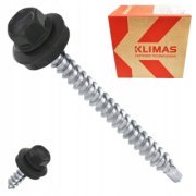 Farmářský šroub s podložkou RAL 7016 4,8×70 mm (200 ks) – Antracitově šedá