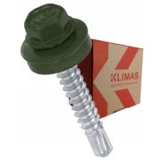 Farmářský šroub s podl. RAL 6020 4,8X70 (200ks)