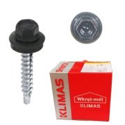 Farmářský šroub s podl. RAL 7024 4,8x35 (250ks) | Kvalitní Šrouby pro Střešní Konstrukce