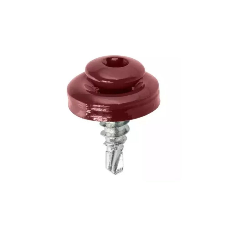 Sešívací farmářský šroub TORX s podl. RAL 3011 4,8X19 (250ks) Sešívací farmářský šroub TORX s podl. RAL 3011 4,8X19 (250ks)