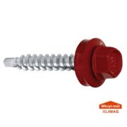 Sešívací farmářský šroub s podl. RAL 3011 4,8X19 (250ks)