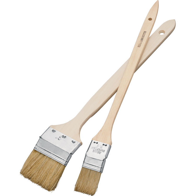 Pędzel FREUND do folii, wygięty, 3", długa drewniana rękojeść – 03360003