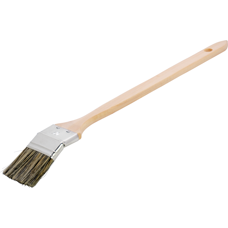 Pędzel FREUND do folii, wygięty, 2,5", długa drewniana rękojeść – 03382000