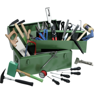 Stalowa walizka hydrauliczna z 34 narzędziami FREUND (04601000)