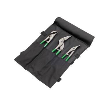 Zestaw nożyc do blachy FREUND w etui zwijanym, HRC 56 – 04670074