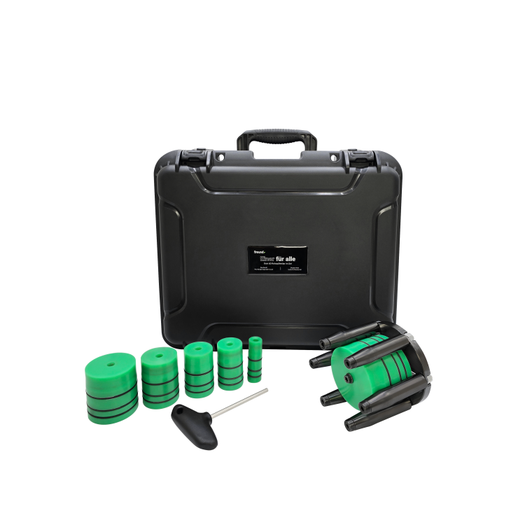 Sada predlžovacích nástavcov FREUND 6D 60/76/80/87/100/120 mm (02320000)