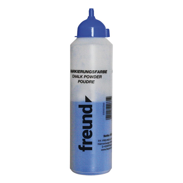 FREUND Křídový prášek pro značkovací šňůru, modrý, 300 g (03050300)