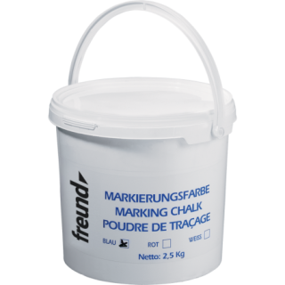 FREUND Kreda w proszku do znakowania przewodów, niebieska, 2,5 kg (03052500)