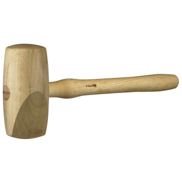 Drewniany młotek blacharski FREUND okrągły z klinem, Ø 80 mm – 01672000