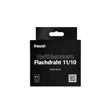 Zszywki FREUND z drutu płaskiego 11/10 – 01741011