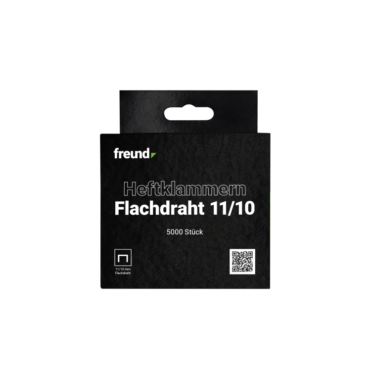 Zszywki FREUND z drutu płaskiego 11/10 – 01741011
