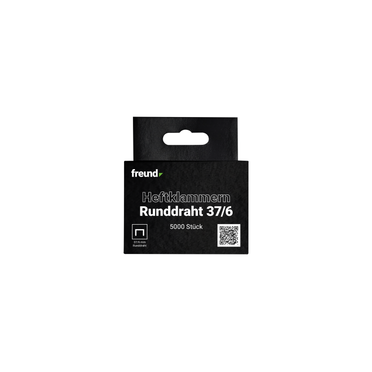 FREUND Sponky pro kladivo se sponkovačkou, 37/6 (01741019)