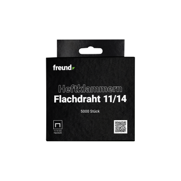 Zszywki FREUND z drutu płaskiego 11/14 – 01750014